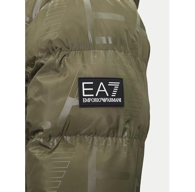 Winter Jacket EA7 Emporio Armani 7M000697 AF15969 U8100, Green, Modern Cut