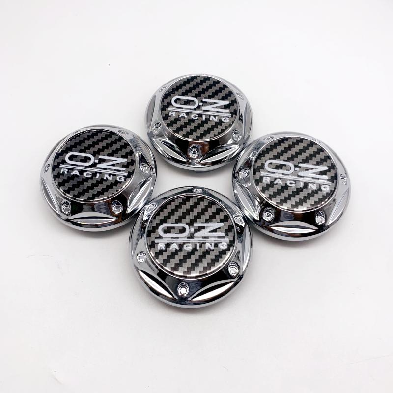 OZ Logo Sticker 4 Pcs 45mm 68mm High Flower Cover Car Wheel Center Cover Wheel Cover Sports Wheel Hub Cover Car Accessories