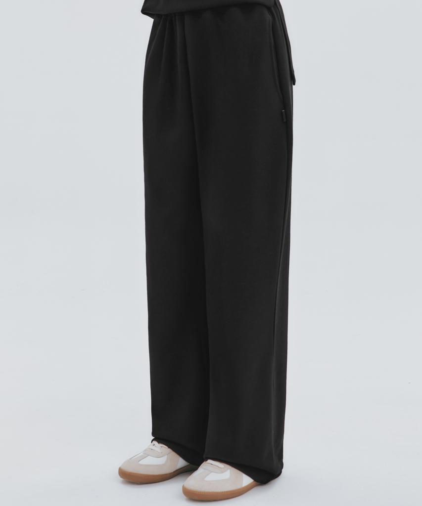 Deodeulimeo Cloud Homewear Wide Pants Black