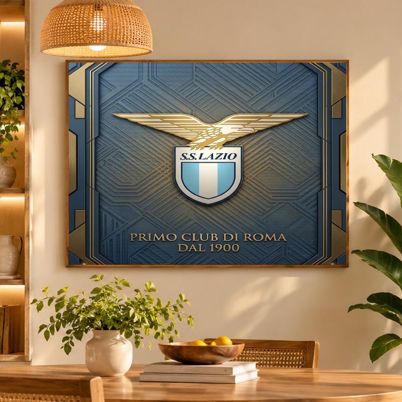 5D Diamond Painting Lazio FC DIY Full Drill Diamond Art Kit Home Decoration