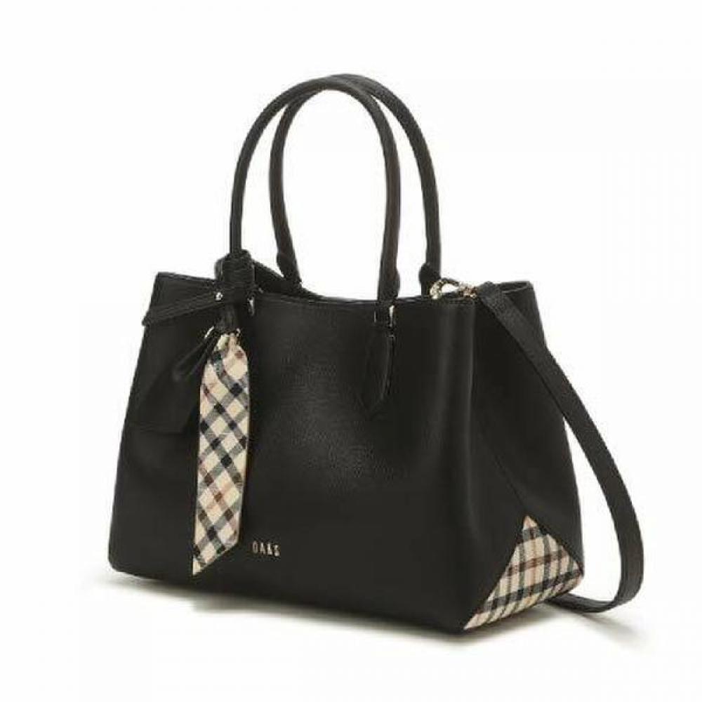 

Daks Black Check Pattern Tote Bag Dcba0f122bk Single option