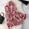 Lovely Animal Leopard Zebra Pattern Silk Scarf Lady High Quality Print Shawls And Wraps Pashmina Stole Hijab Snood 180*90Cm