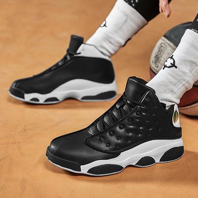 Plus Size Jesień i Zima Wysokie Buty Do Koszykówki Męskie Modne Buty Sportowe Casualowe Buty Do Koszykówki