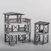 Figure Militari Arma Filo Spinato Sacchi di Sabbia Accessori Base MOC Scena Militare Blocchi da Costruzione Mattoncini Blocchi Giocattoli per Bambini Set di Gioco