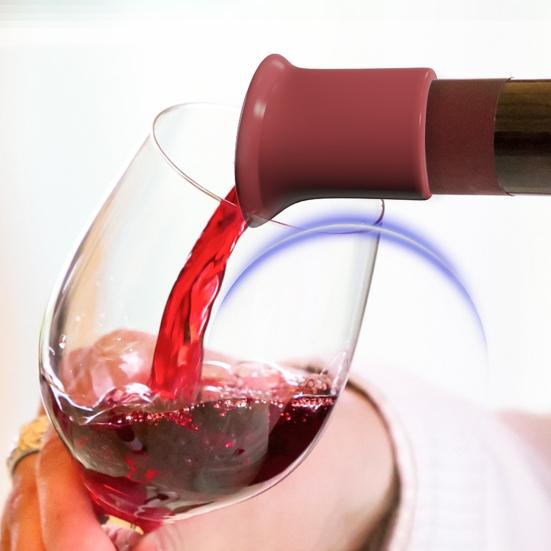 Silicone Wine Stopper Champagne Bottle Stoppers BPA-Free Reusable Wine Corks Leak Proof Wine Accessories