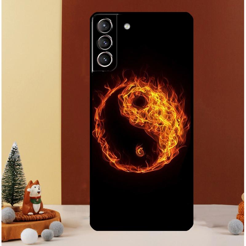 Tai Chi Case For Samsung Galaxy S24 Ultra S20 S21 FE Note 10 20 Ultra S8 S9 S10 S22 S23 Plus Cover