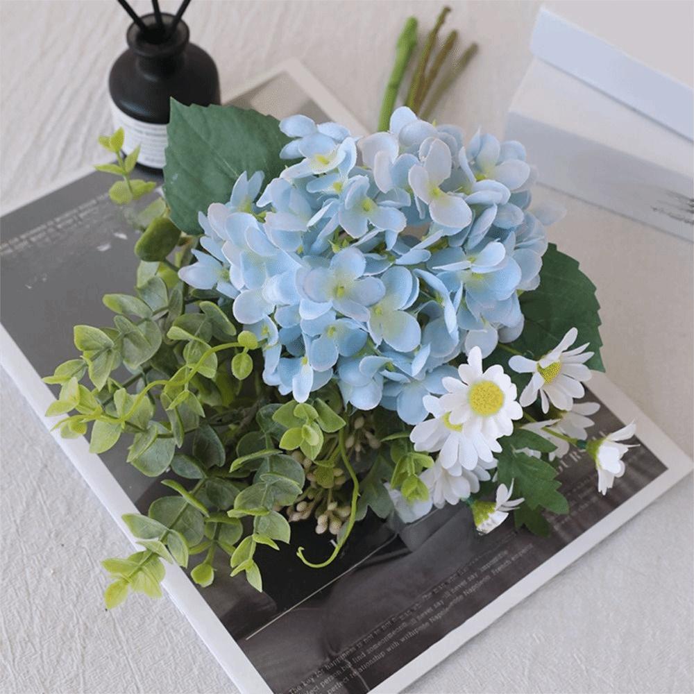 Luxury Hydrangea Flowers Realistic Flower Arrangement Fake Flower Holiday Party Wedding