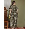 Women Cotton Night Wear Gown Dress Indian Beautiful Summer Sleepwear Maxi Nighty