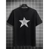 Men's Round Crew Neck Short Sleeve,Simple Style Tee Fashion Regular Fit T-Shirt,Casual Comfy Breathable Top For Spring Summer Holiday Leisure Vacation