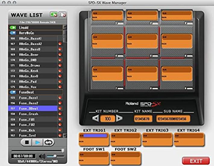 Roland Sampling Pad SPD-SX