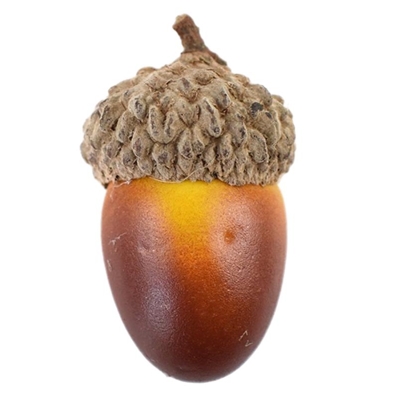 

AEE4-Artificial Acorns, Realistic Simulation Acorns For Fall Vase Filling Decoration, Crafts Wedding Thanksgiving Christmas