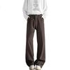 Foss Phil Locker sitzende Micro-Bootcut-Anzughose für Herren, Frühling und Sommer, Fließend, Locker, Vielseitig, Mode, Freizeit-Hose