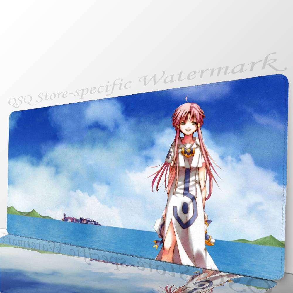 Akari Mizunashi Anime ARIA Mousepad Mouse Mat Desk Mat With Pad Gaming Accessories Prime Gaming XXL Keyboard Pad Padding Mat