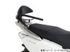 KITACO Tandem Backrest K TOUR (Black) for Derrydo 125 (JF45/JK12-1000001-1199999/JK12-1200001-), SH Mode (JF51), etc. 80-652-14371