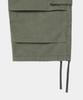 Jou Vintage Military Capri Cargo Pants (Washed Khaki)