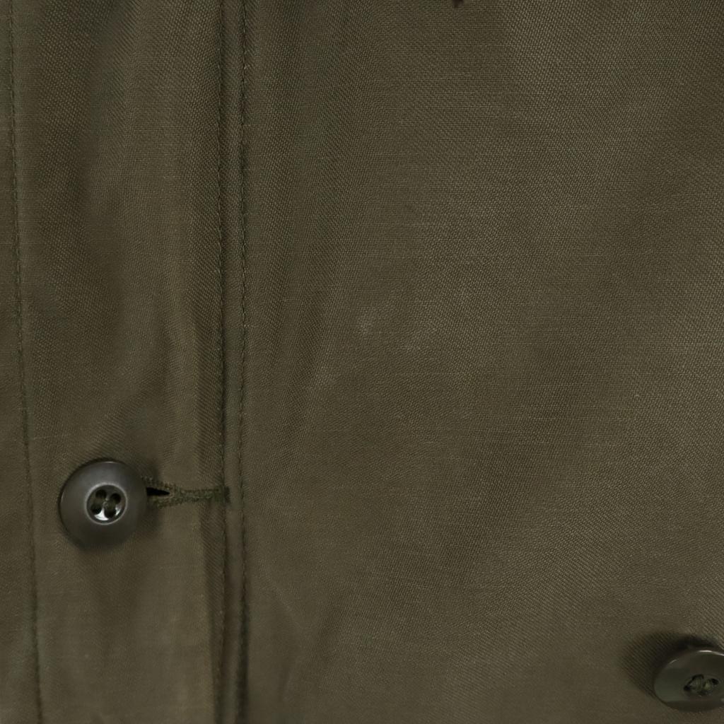 GERMAN MILITARY 80s Vintage Military Jacket 160/170/90 Khaki With Liner Men's Used