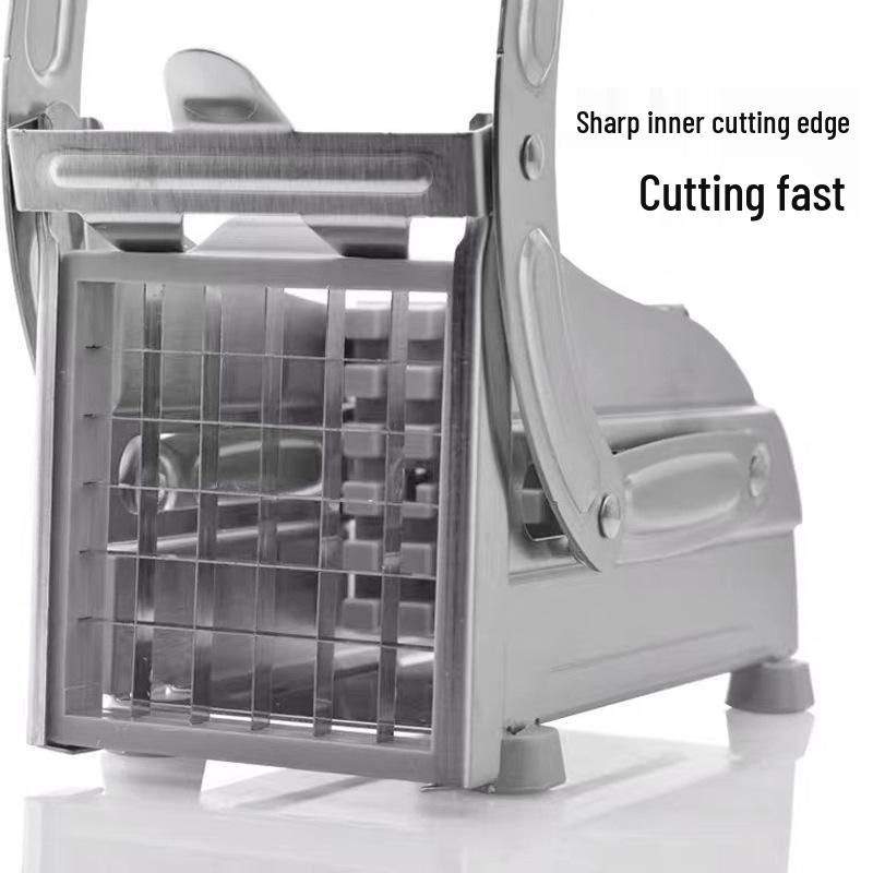 Commercial Vegetable Cutter: Slices Potatoes, Cucumbers, Carrots, Lettuce, and French Fries