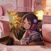 KKaguyasamas Love Is Wars Cushion Cover Premium Comfort Reversible Pillow Cove Two In One Design For Any Room  Car Interior