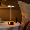 Cordless Table Lamp Rechargeable LED Desk Bedside Lamp Dimmable Small Dining Table Light for Kitchen Counter Bedroom Restaurant