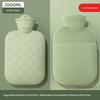Hot Water Bottle for Warming, Plush Hot Water Bag for Stomach, Bed, and Hand Warming, Explosion-Proof, Suitable for Female Students and Menstrual