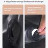 Camping Foot Rinse Tray Portable Outdoor Shower Pan with Raised Wall PVC Water Collection Design for Travel Cleaning and Pet Wash Tasks
