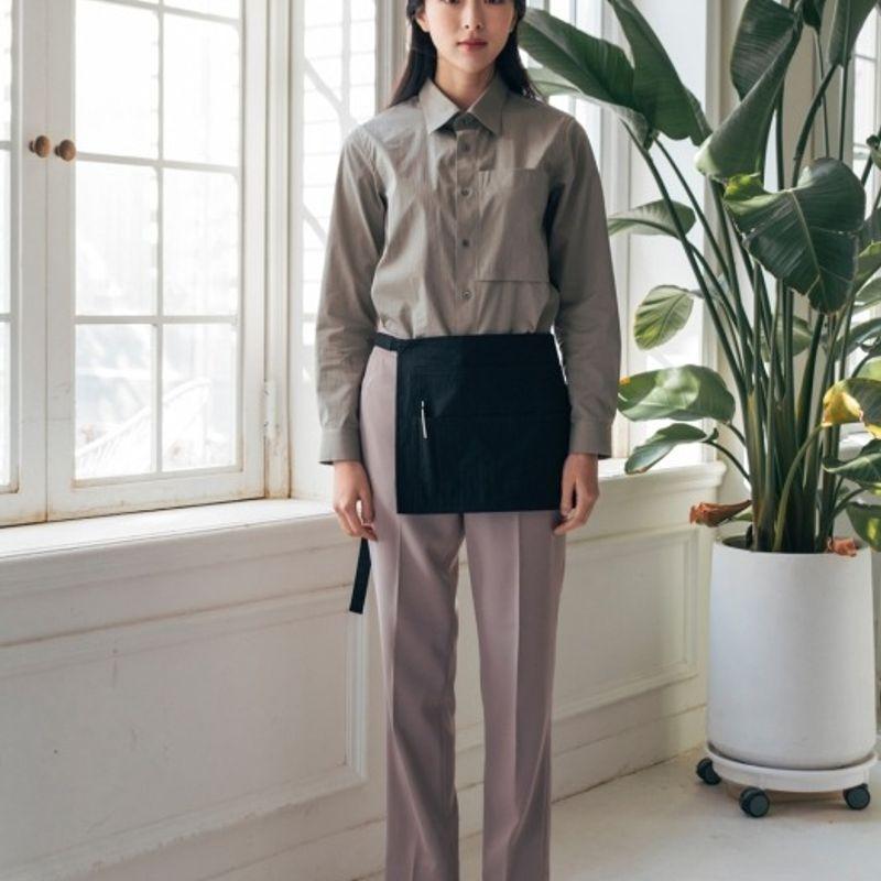 a.mont 5 Pocket Washing Pouch Apron #AA1974 Black