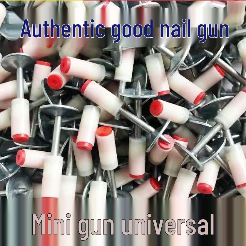 Compact Multi-Function Nail Gun with Integrated Fasteners