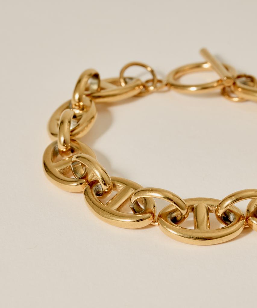 Novice Tokyo Marina Chain Bracelet [Stainless] / Gold