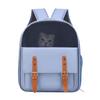Cat Backpack Large Capacity Portable Breathable Dog Cat Carrying Double Shoulder Bag for Pet Outing Travel Hiking