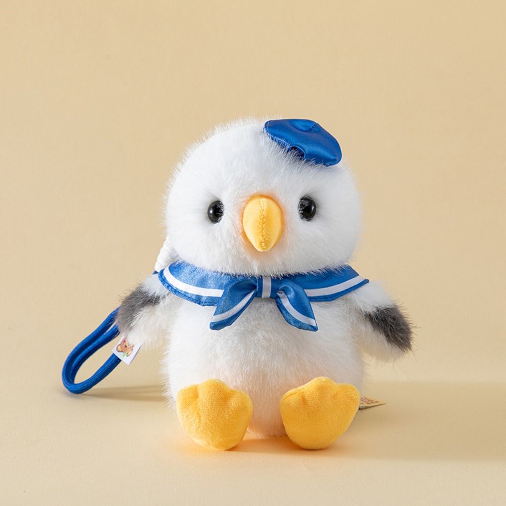 Handmade Seagull Doll Stuffed Toys Collection Cartoon Seagull Stuffed Doll Kids Gifts