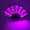 Rose Lace Edge LED Folding Fan - Wedding Gift & Dance Prop