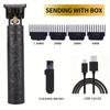 USB-charged electric hair clipper, unisex beard trimmer, bald head trimmer, moustache trimmer, grooming tool, beard trimming kit, barber trimmer,