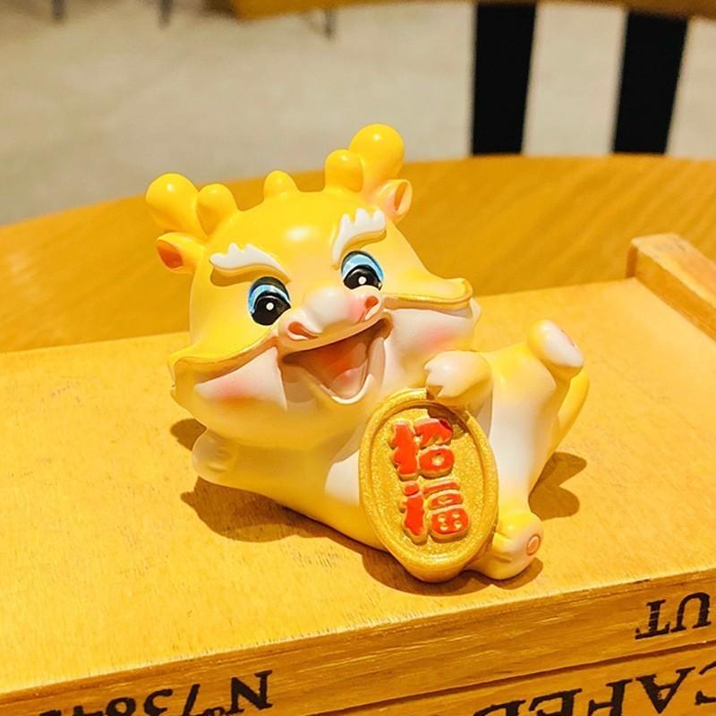 Cute Chinese Lucky God Car Hanging Ornament Prosperity And Wealth Charm