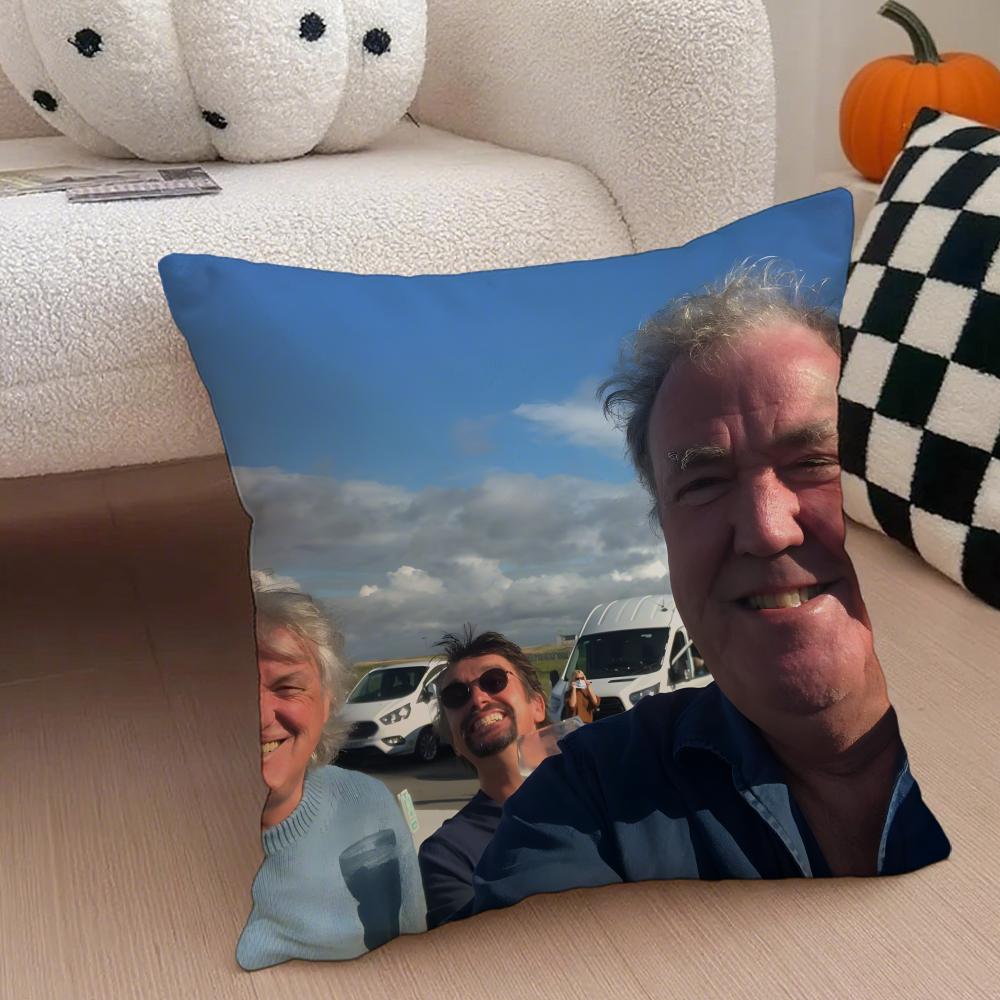 TThe Grand Tour Cushion Cover Throw Pillow Cover Hidden Button Durable Polyester Chair Cushion