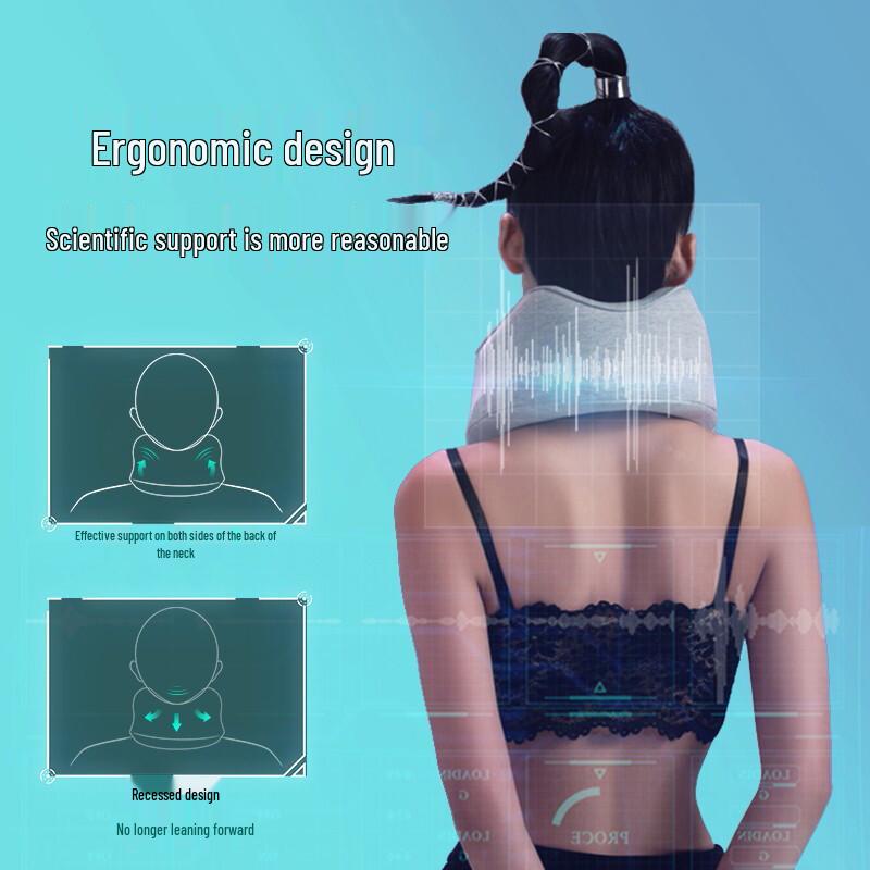 

Hezheng Portable U-shaped Neck & Shoulder Massager Pillow
