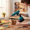 MXLA Battery Operated Hot Glues Guns Fast Heating Hot Glues Guns for Crafts Repair