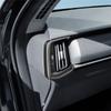 Per Mazda CX-60   Fibra di Carbonio Cruscotto Auto Anteriore Prese d'Aria Copertura Cornice Adesivo Sostituzione Accessori LHD-