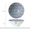 Japanese-style Ceramic Tableware Big Soup Bowl Household Large Ramen Bowl Bucket Hat Trumpet Bowl