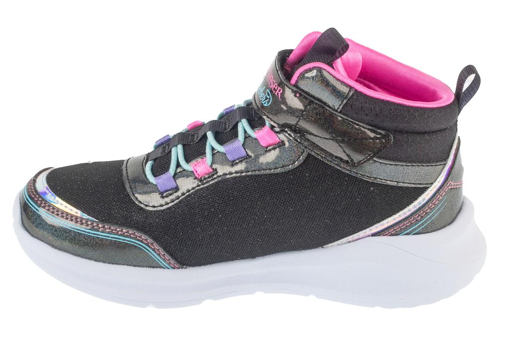 Skechers S-Lights: Unicorn Chaser - Jumping Magic, for Girl Black Sneakers