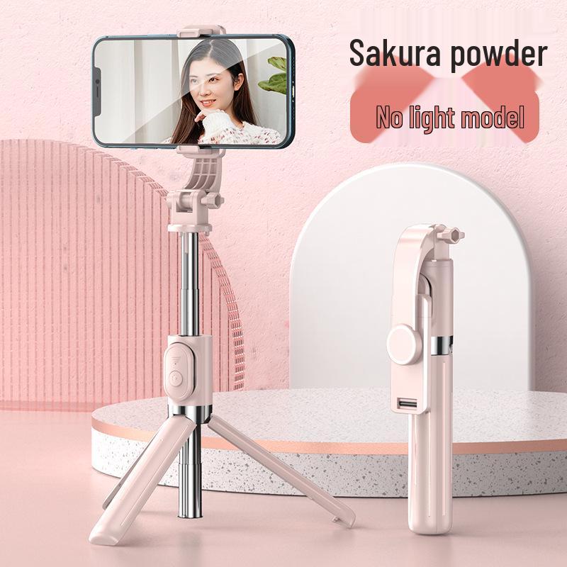 Bluetooth Selfie Stick with Fill Light & Tripod Stand for Live Streaming