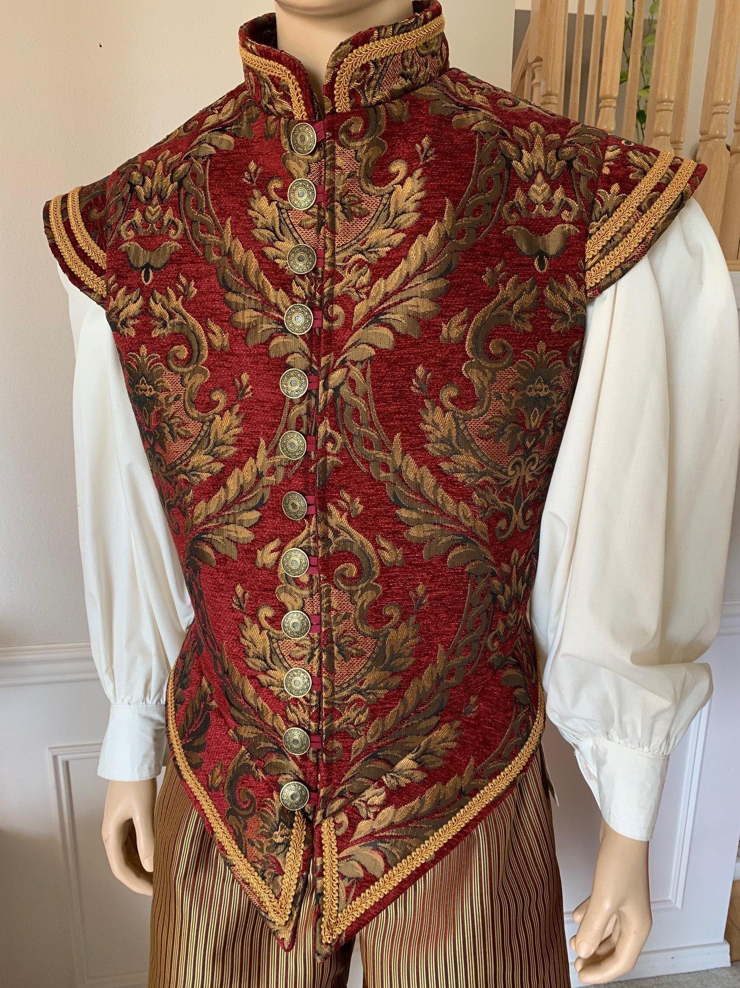 Jaunums!!! Pieaugušiem Vīriešiem Renesanses Tudor Elizabetes