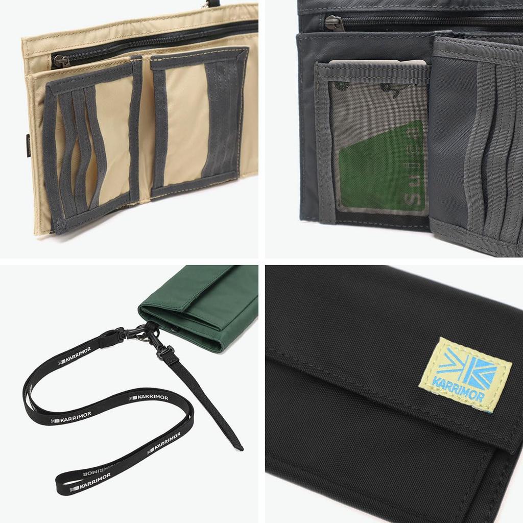 Karrimor VT wallet neck wallet F.Green