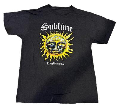 Sublime “Sun” Long Beach California Color Gray Size XXL T-Shirt Unisex T-Shirt