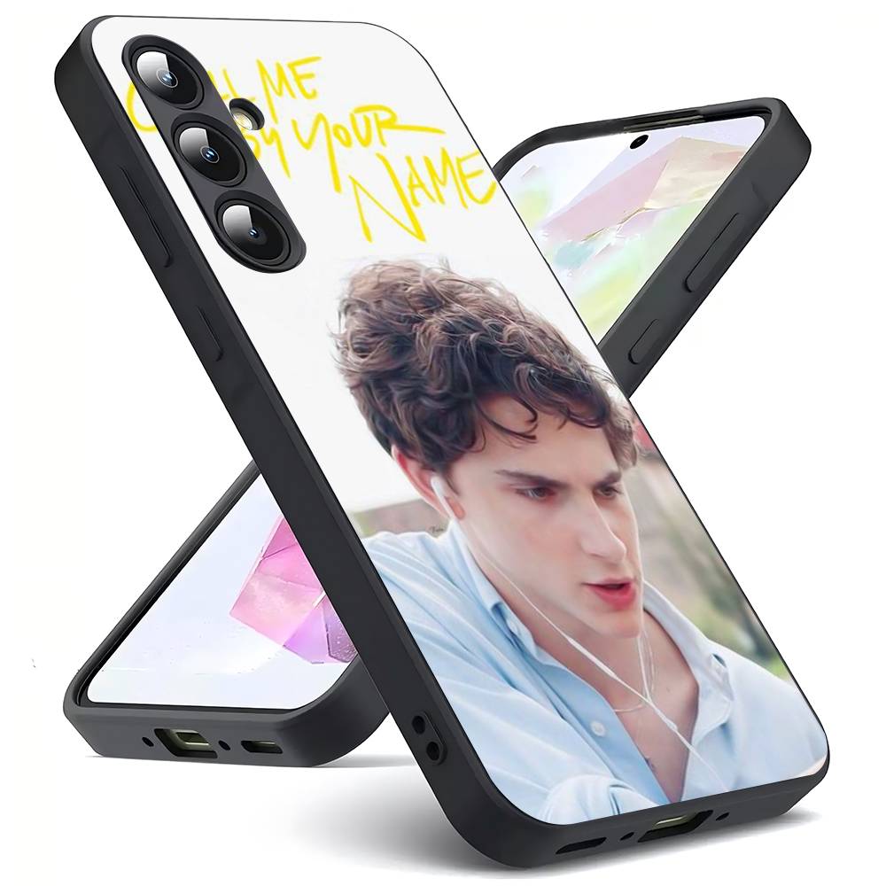 Call Me By Your Name Funda For Samsung Galaxy S23 S24 S25 Ultra S22 Plus S21 Black Soft Case Waterproof Soft Case