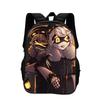Murder Drones Backpack Durable Fashionable Cartoon Zipper Large Capacity Backpack Best Birthday Gift for Boy and Girl