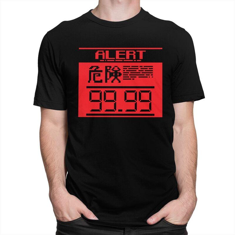 Custom Classic Metal Gear Solid Alert Mode English T Shirt Men Video Game Tshirts Casual Tee Tops 100 Cotton Slim Fit Tshirt