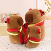 Miantian Ling Nezha Capybara Plush Toy Qiankun Circle Kapibara Doll Throw Pillow Nezha Capybara Doll Doll