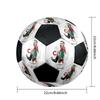 1 PZ Cristiano Ronaldo Dimensione del bordo 5 pallone da calcio PrahaPallone da calcio indoor Colorato Per tutte le età Cucito a macchina PVC Pronto per la competizione Resistente Alto rimbalzo