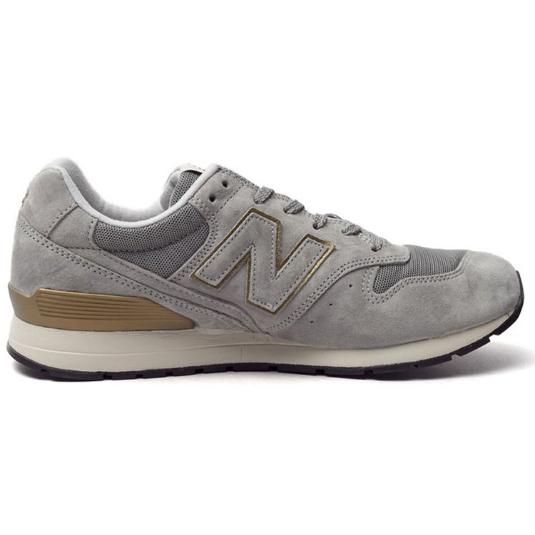 New Balance NB 996 Retro Fabric Pigskin Cushioning Non-Slip Wear-Resistant Low-Top Marathon Running Shoes Unisex sneaker Gray MRL996HA