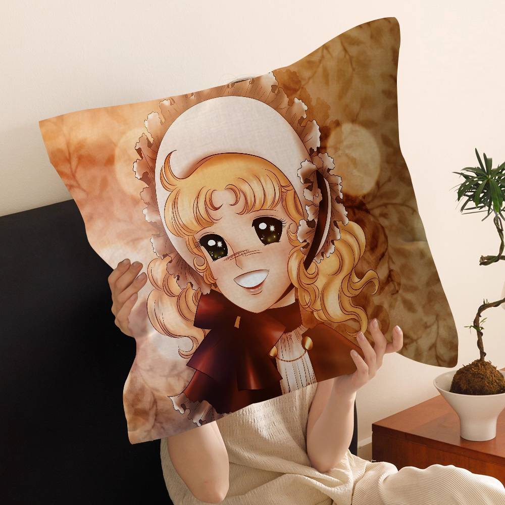 Cartoon Anime womens Candy Sweet pillow cover sofa cushion cover home room decoration children gift